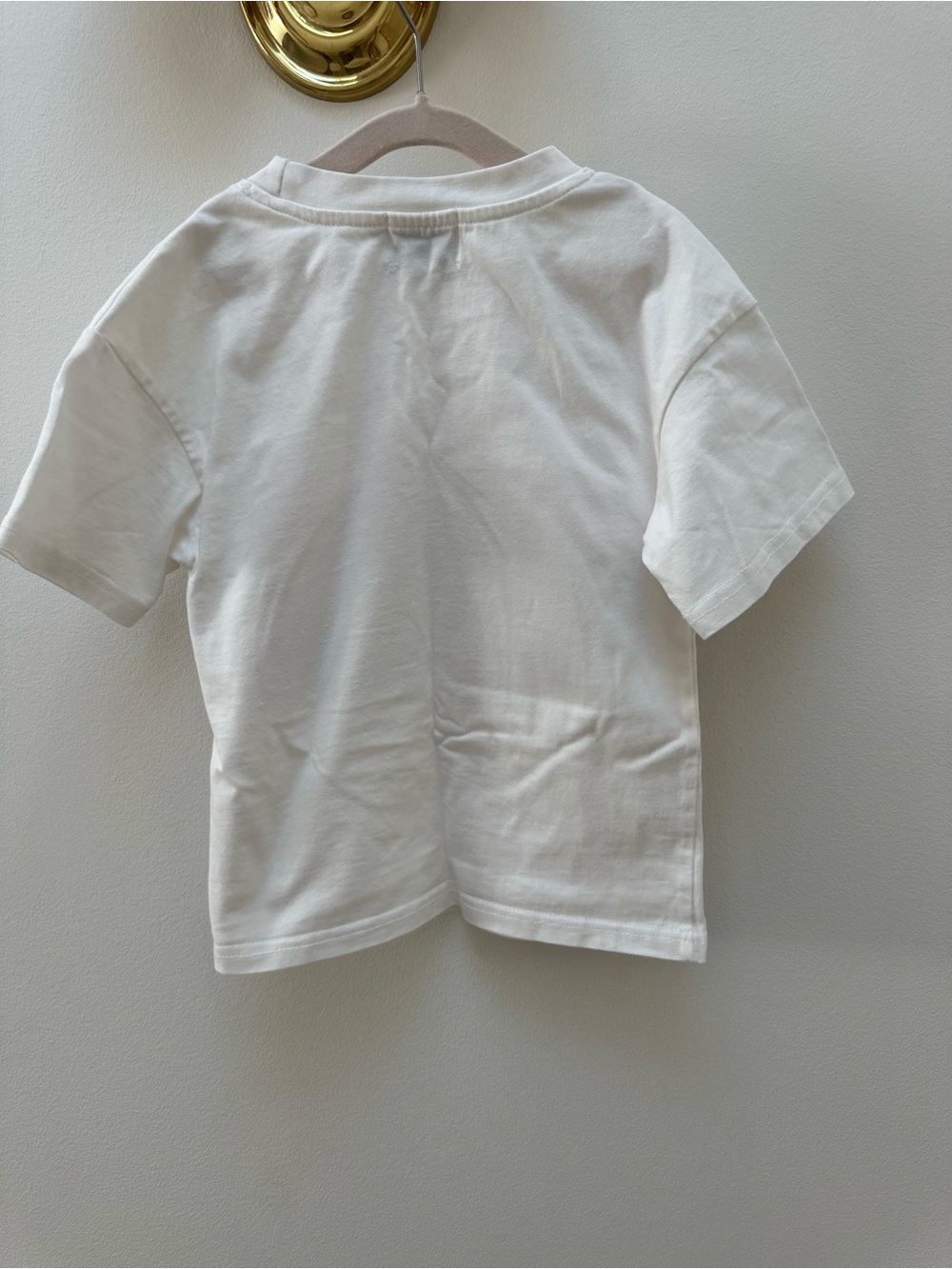 Lola + The Boys Girls Sequin Rainbow Bow Tee Size 6 - Picture 3 of 4